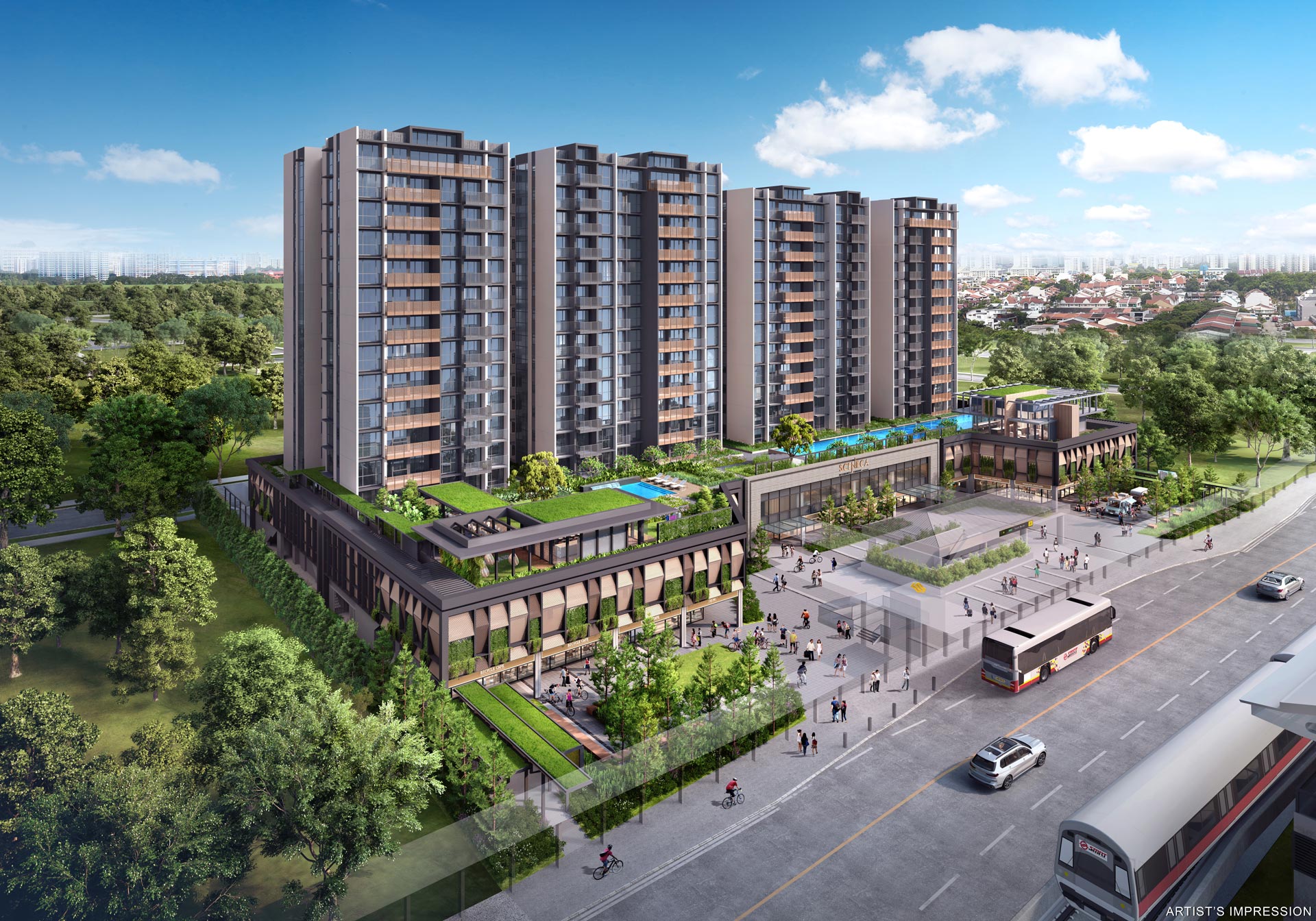 Sceneca Residence / Sceneca Square